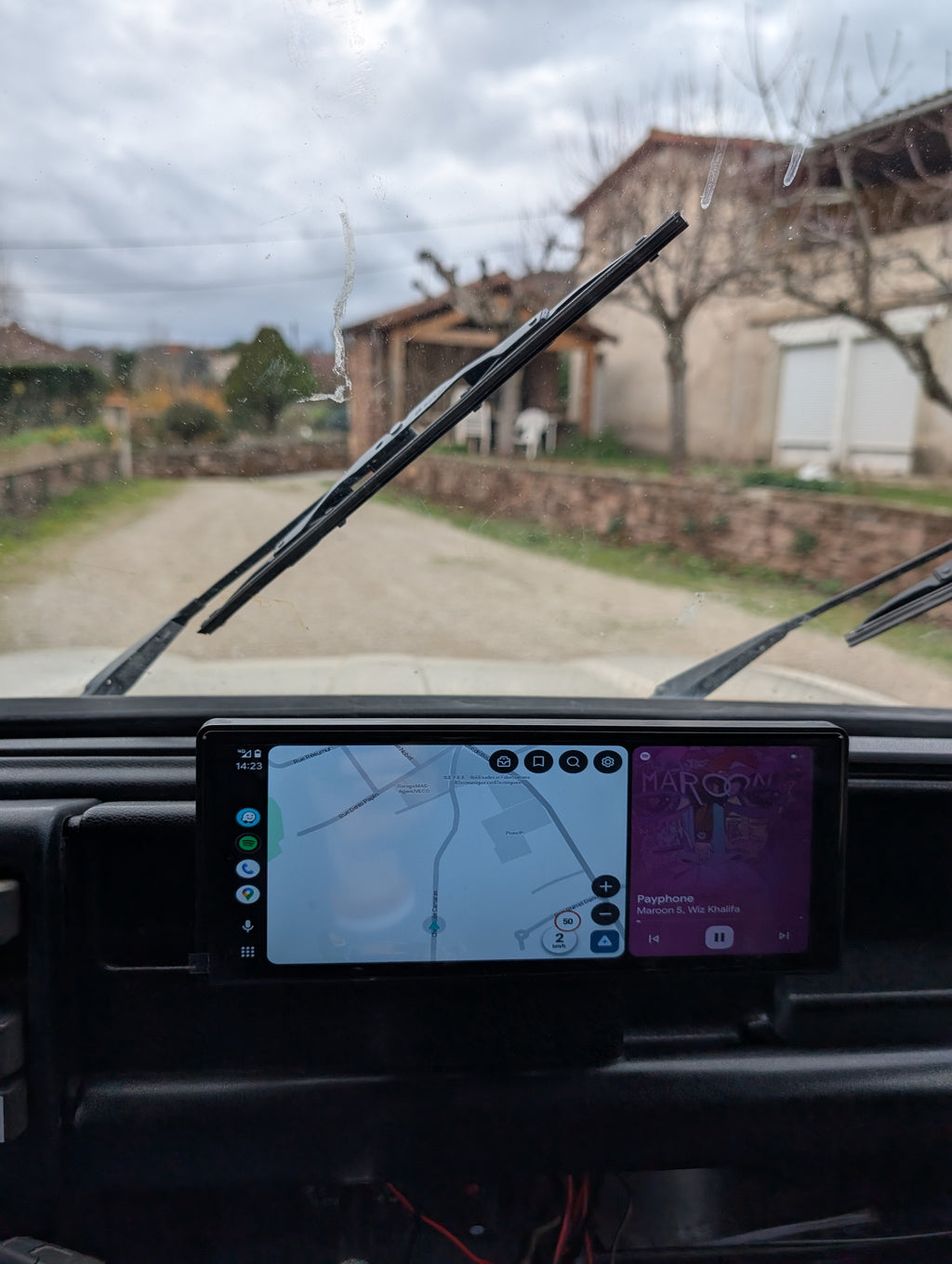 Support carplay/android auto sans fil